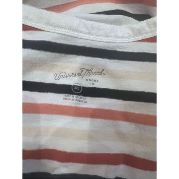 Universal Thread scoop neck striped tank XXL - Picture 3 of 4